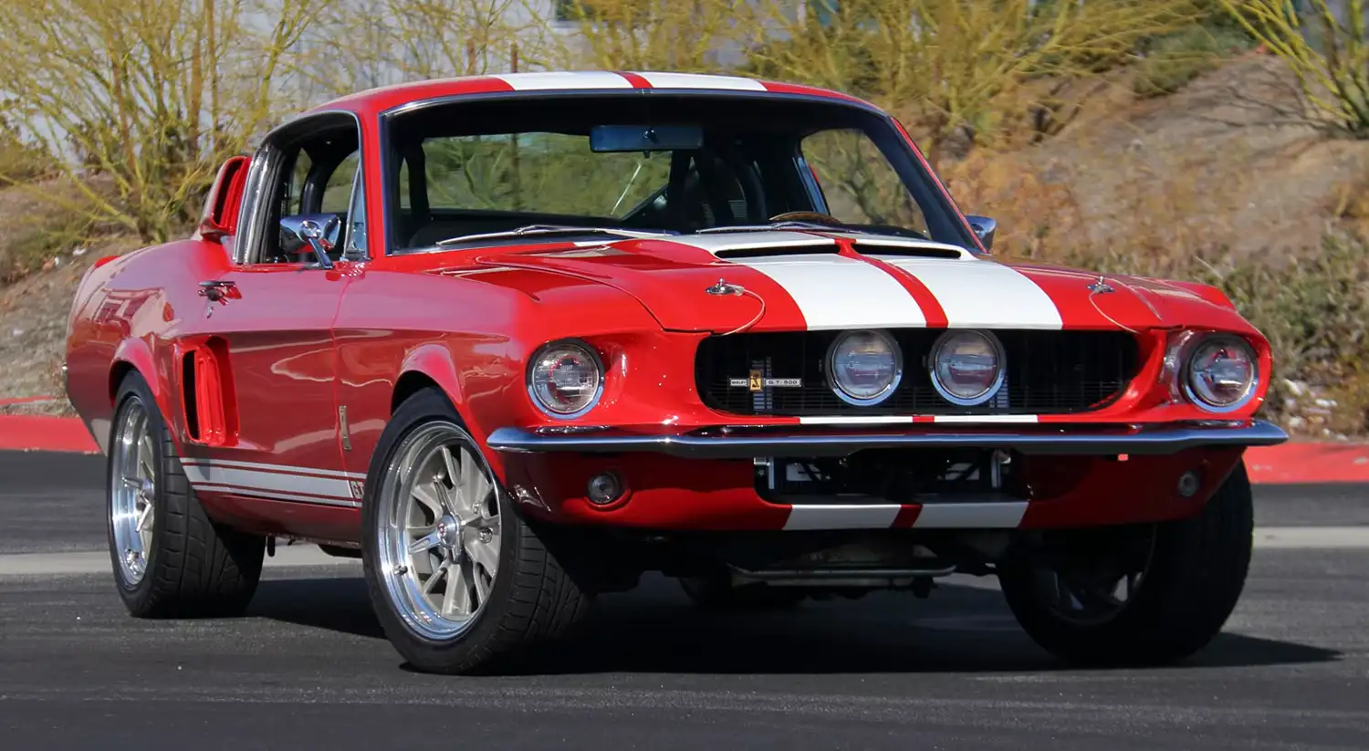 Red Hot and Ready to Roll: A 1967 Ford Mustang Custom Fastback