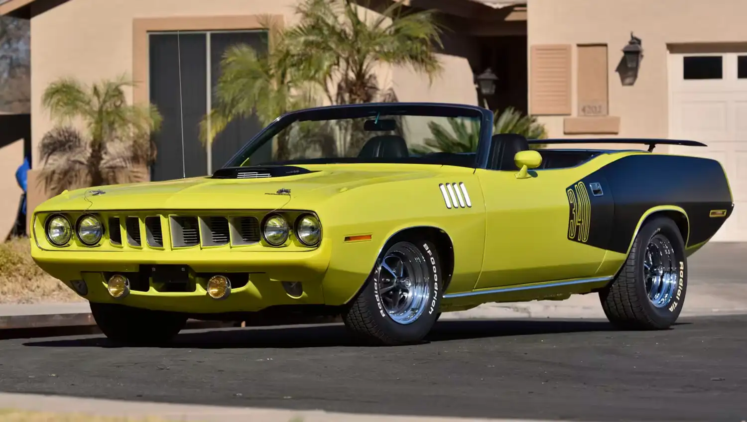 1971 Plymouth Cuda Convertible: A Curious Yellow Dream