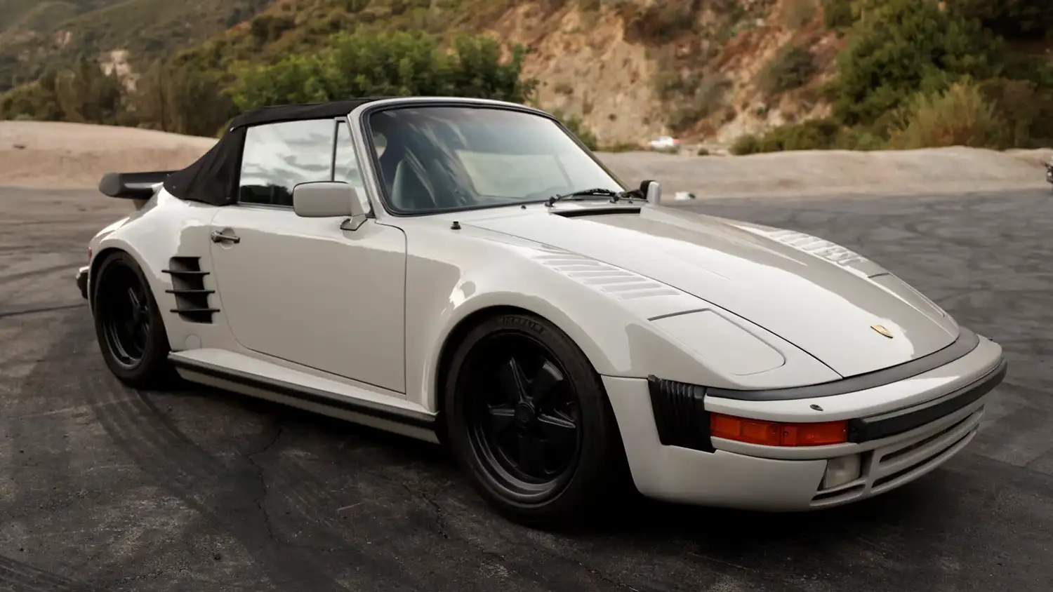 Chalk Dreams: A Slantnose 911SC Cabriolet Beckons