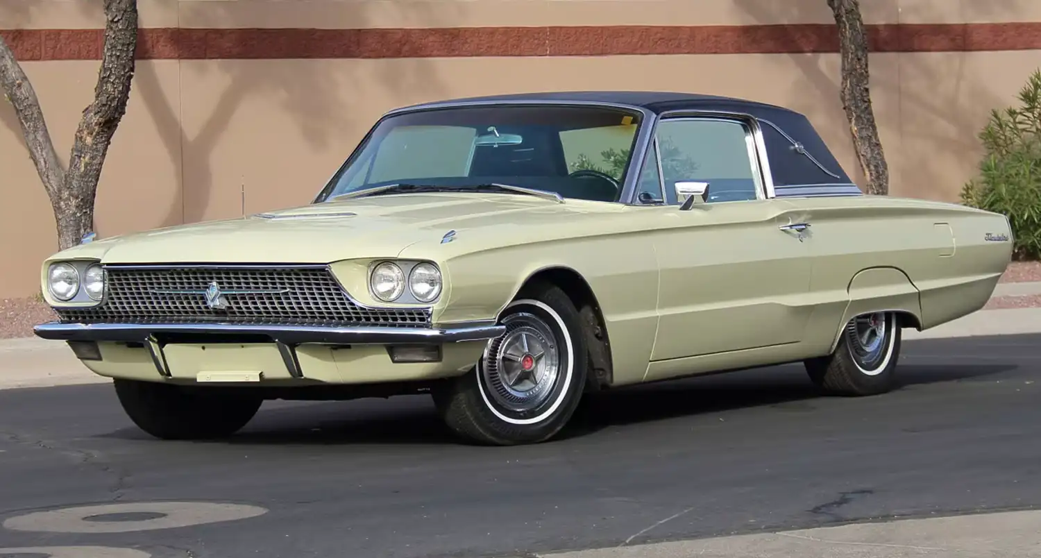 Yellow Bird: A 1966 Ford Thunderbird Convertible