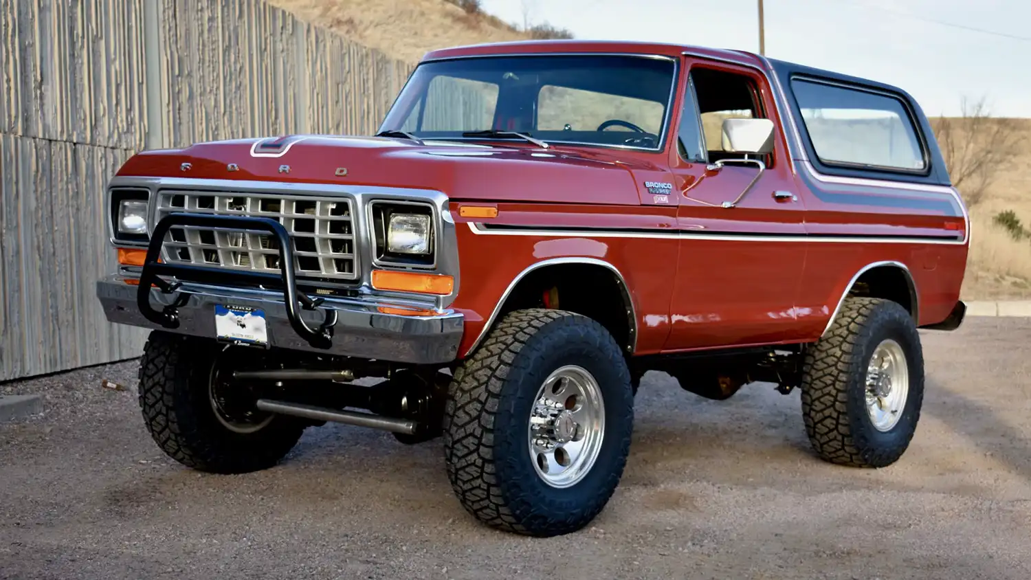 The Red Renegade: A 1979 Ford Bronco’s Second Wind