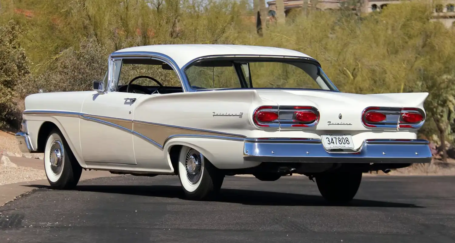 ’58 Ford Fairlane 500 Club Victoria: A Classic American Hardtop