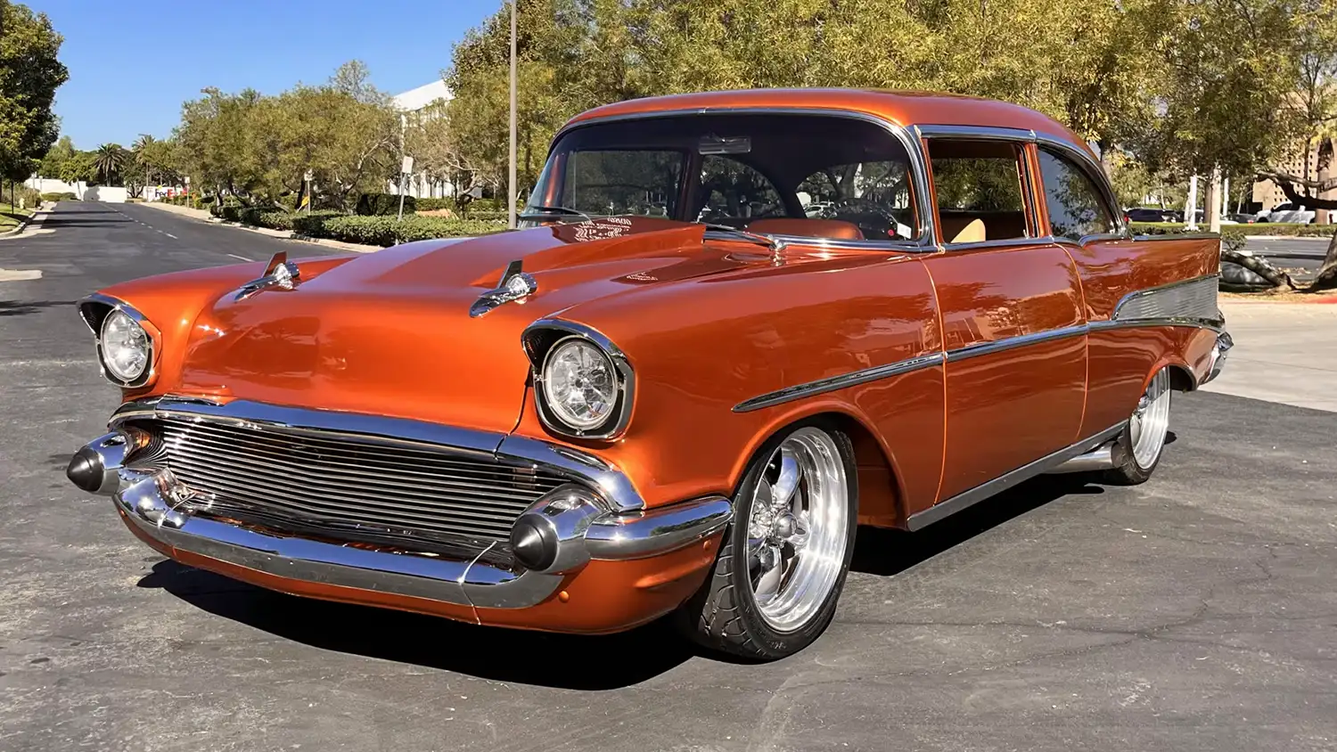 Atomic Attraction: A 1957 Chevrolet Custom Reimagined