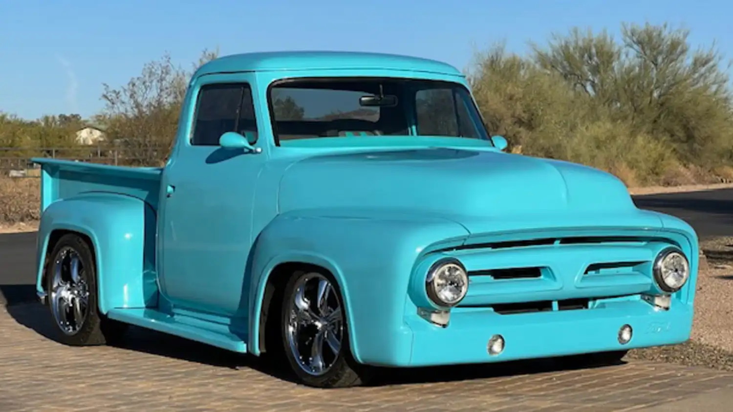 1953 Ford F100: A Petty Blue Classic Machine