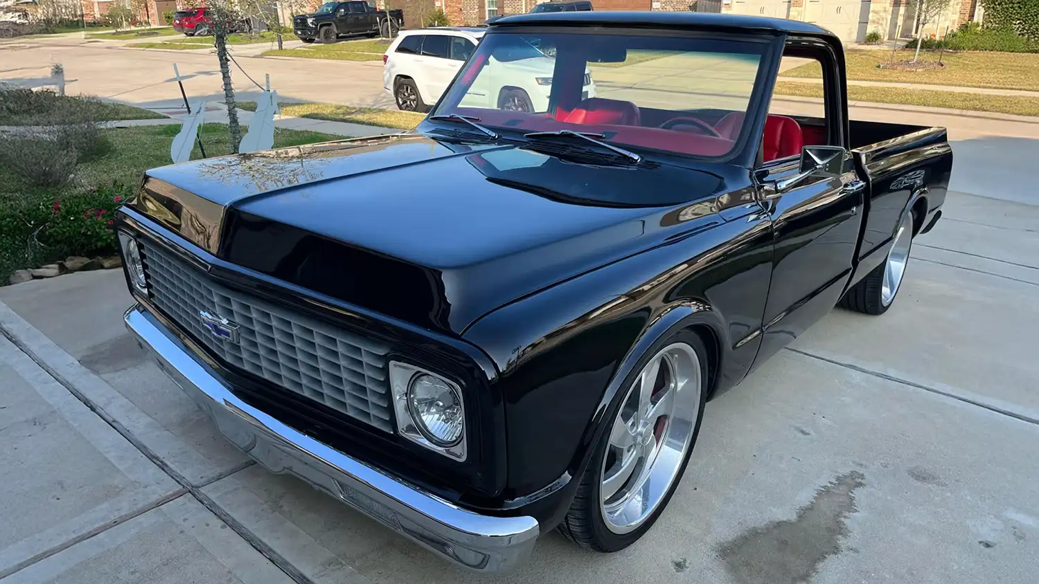 Blacktop Bruiser: A 1972 Chevrolet C10 Pickup Restored with LS Power