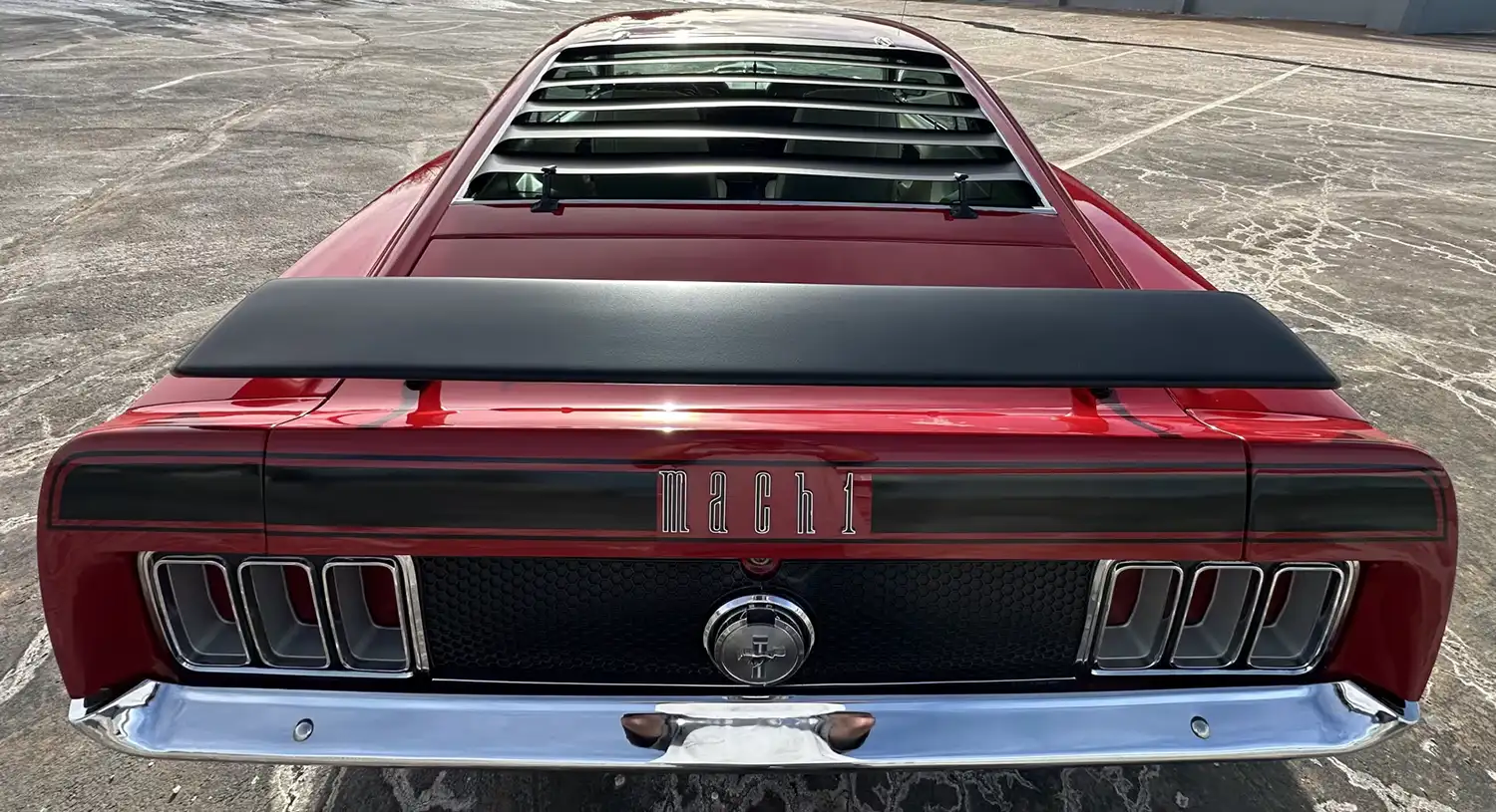 Red Rocket: The 1970 Mustang Mach 1 Unleashed