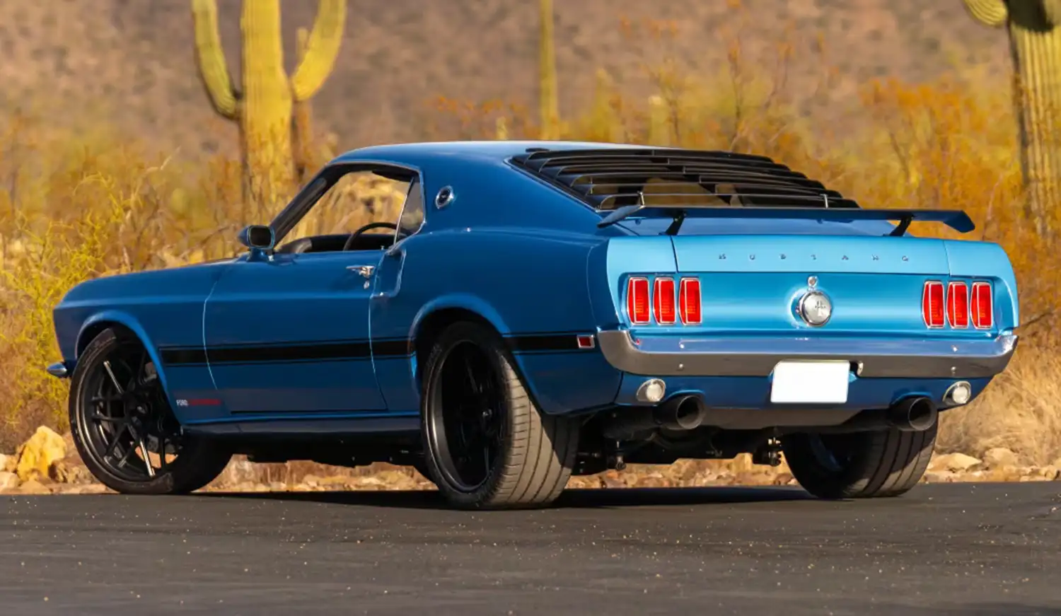 Coyote Cruiser: A 1969 Ford Mustang Mach 1 Fastback’s Modern Muscle