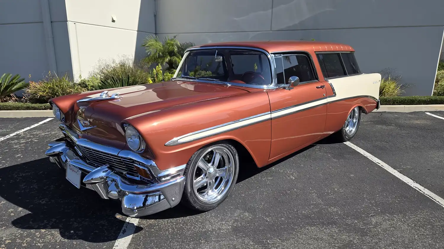 Golden Era Hauler: A 1956 Chevrolet Nomad Wagon Reimagined