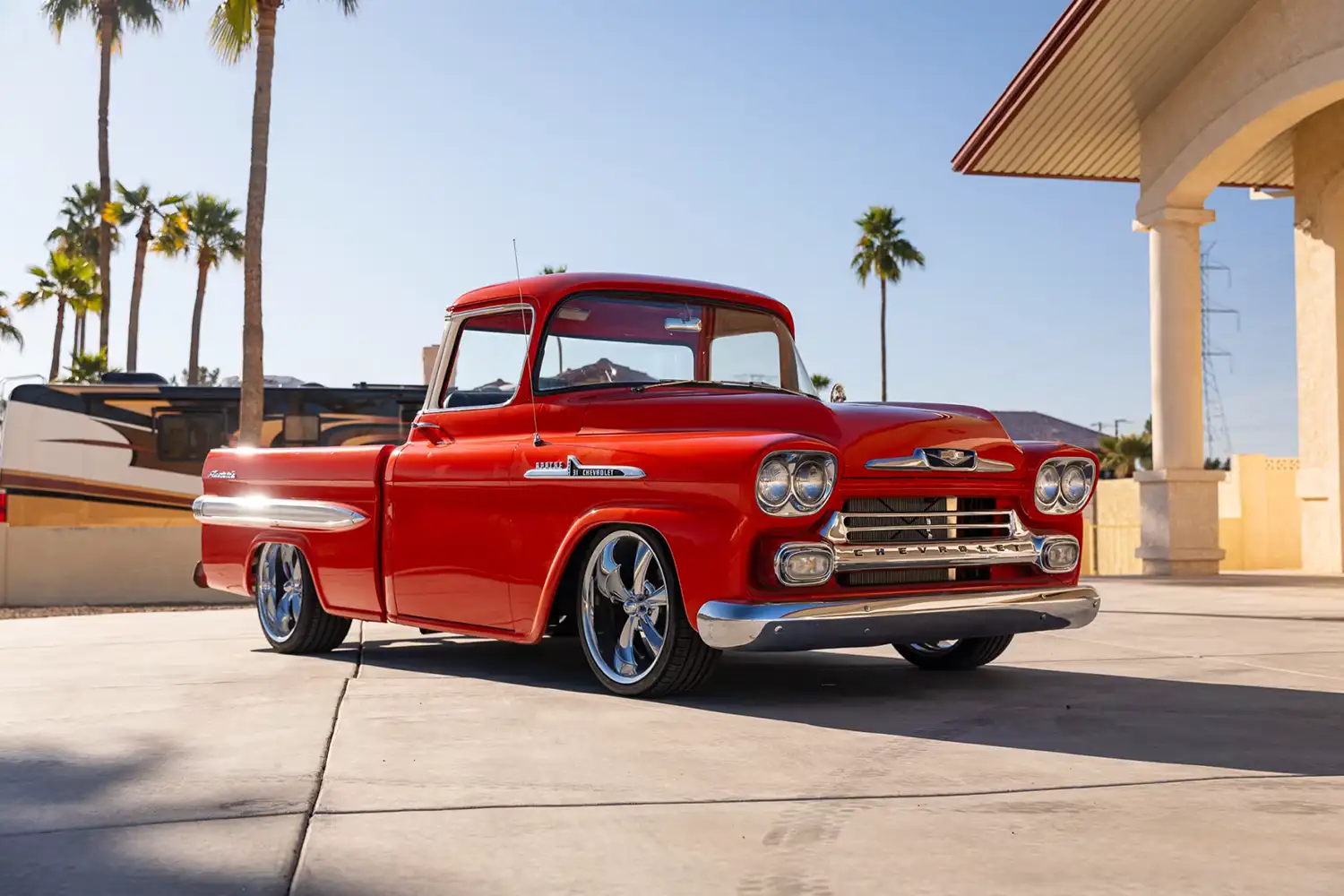 1958 Chevy Apache: 350ci Powered – A Classic Truck Reimagined