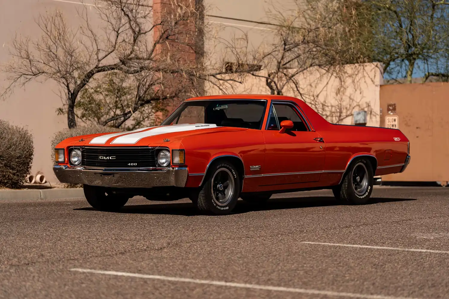 1972 GMC Sprint: Orange Crush – A Classic Muscle Truck