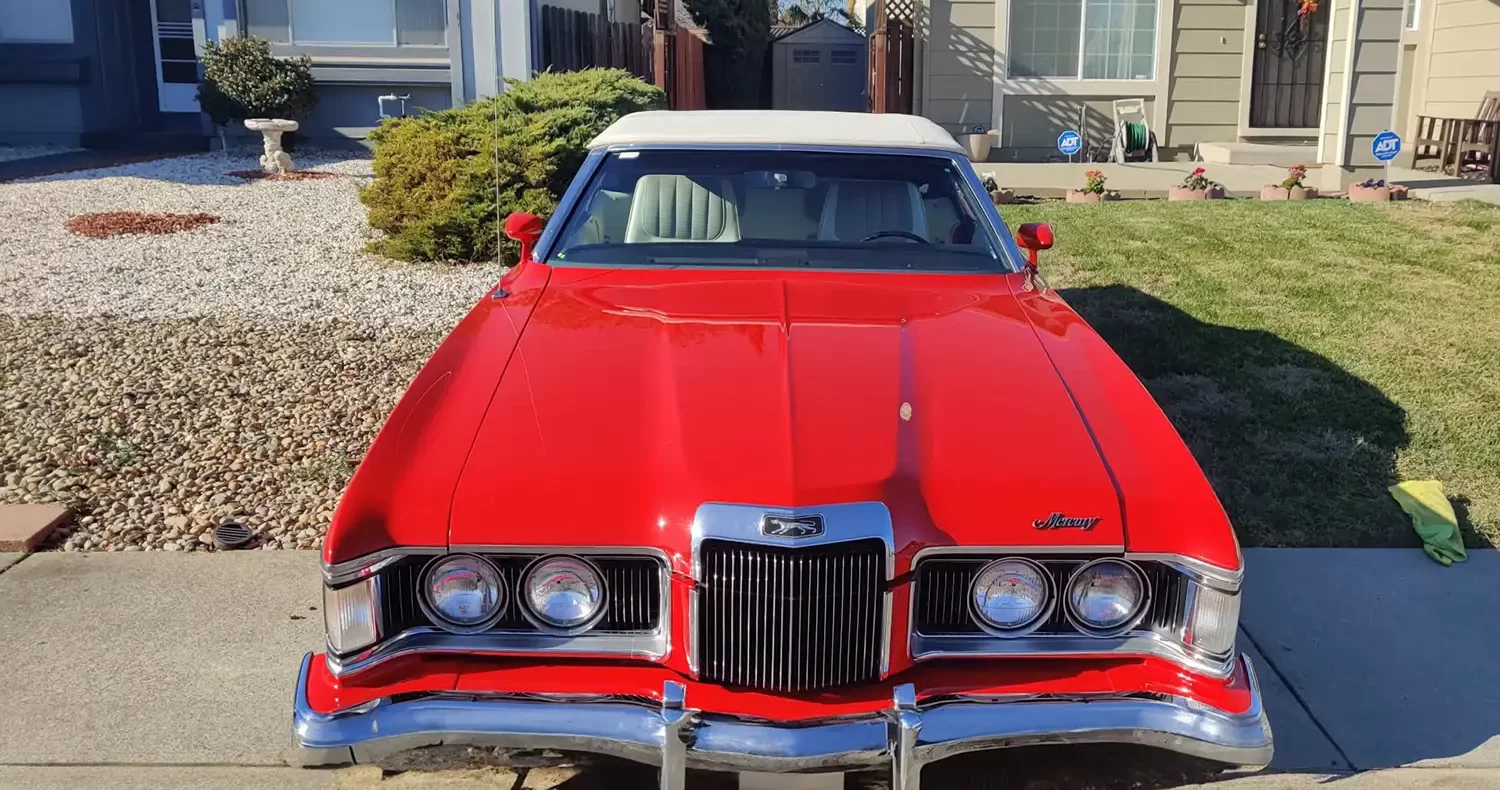 1973 Mercury Cougar Convertible: A Classic Red Hot Ride