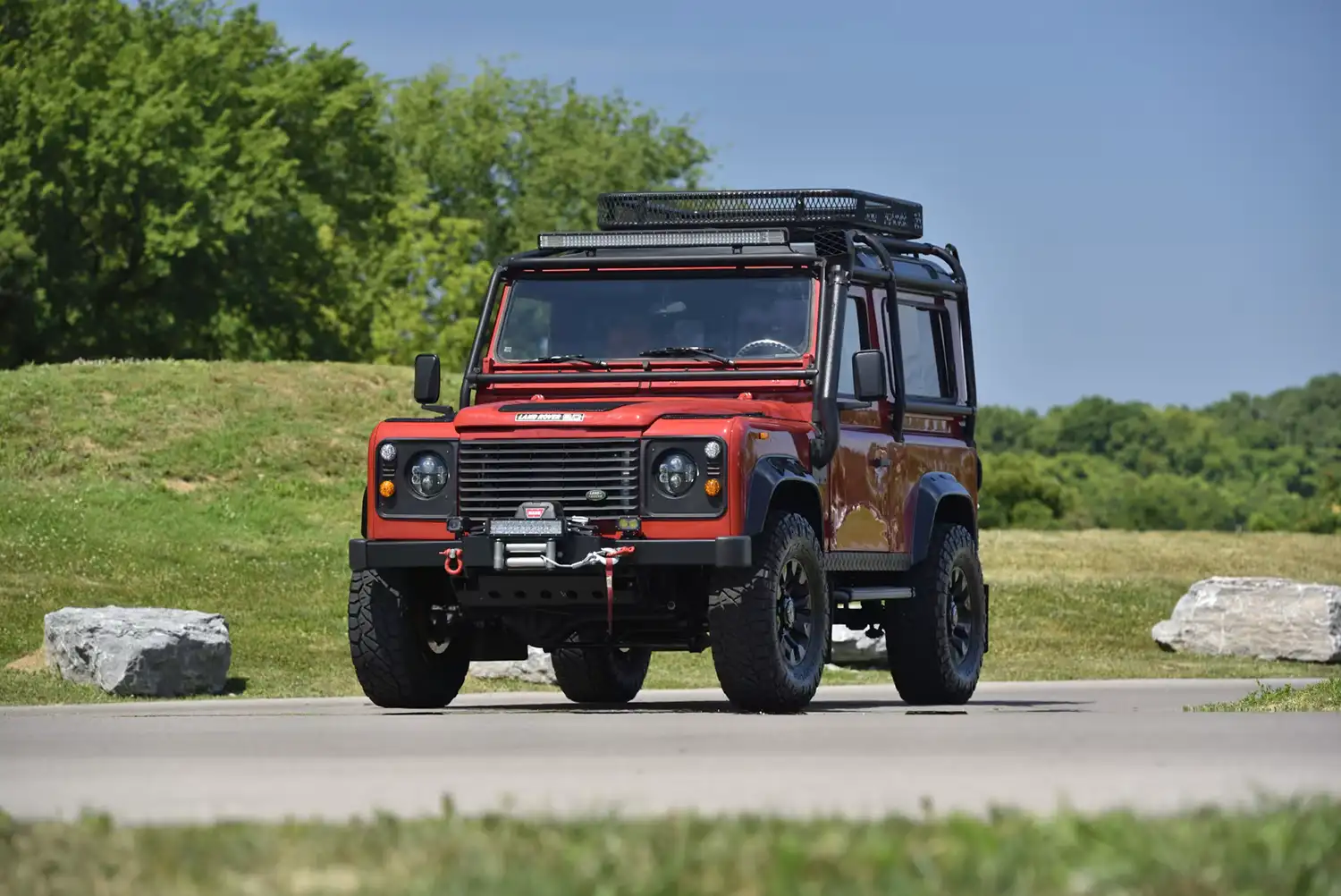 Red Rover, Ready to Roam: A 1991 Defender 90 with a Twist