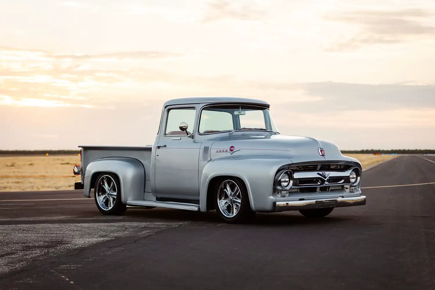 Coyote-Powered Classic: A 1956 Ford F100 Custom Pickup