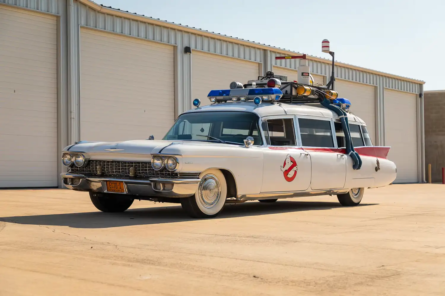 Ghostbusters Hearse: A 1960 Cadillac Ecto-1 Replica