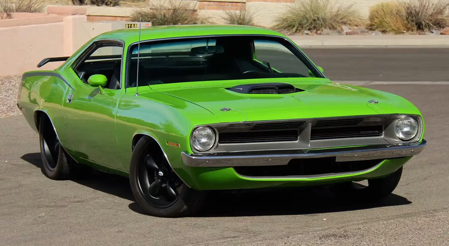 1973 Plymouth Barracuda Custom Coupe: A Sublime Green Beast