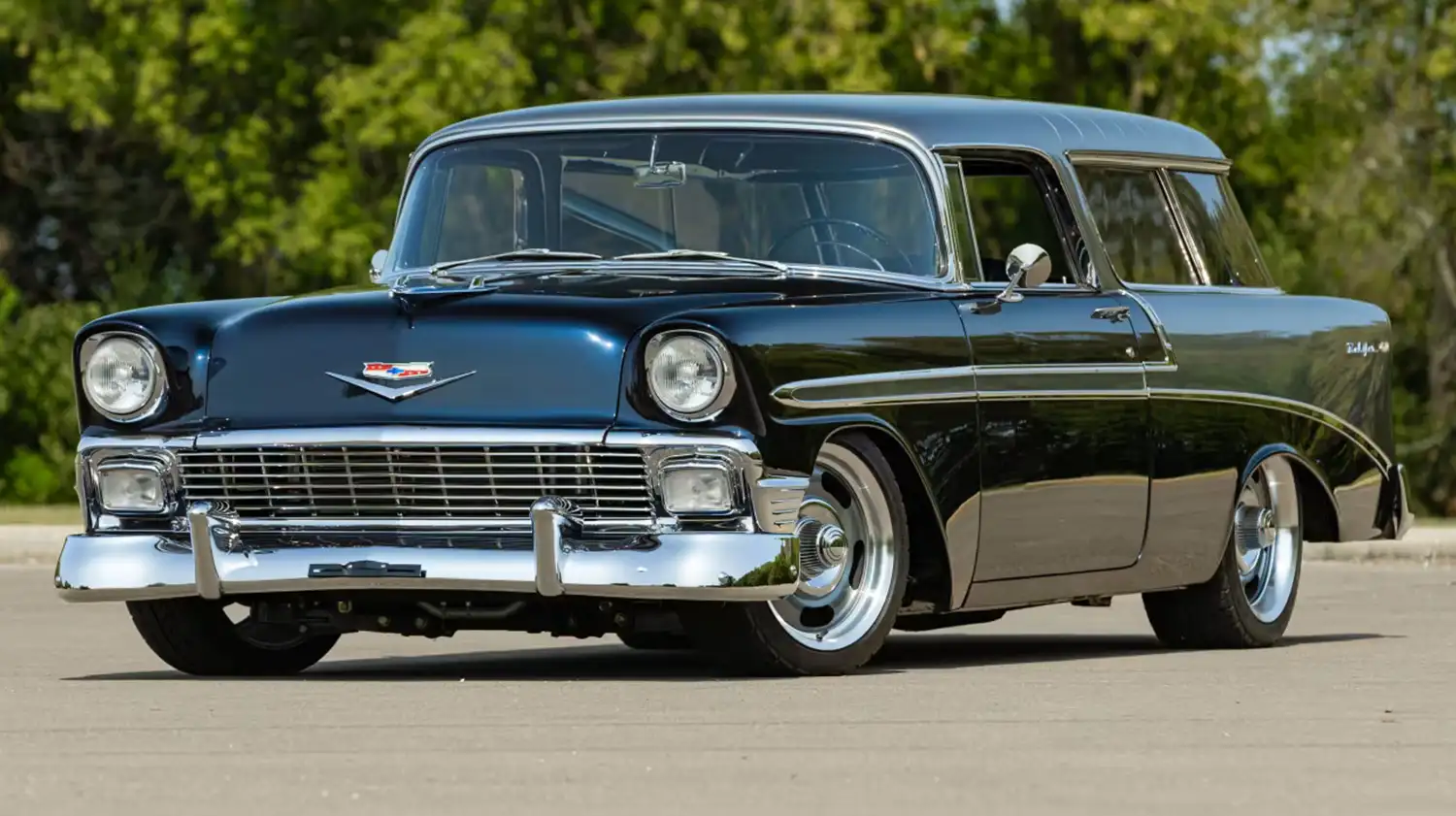 Sleeper Wagon: A 1956 Chevrolet Nomad Custom with a Hidden Punch