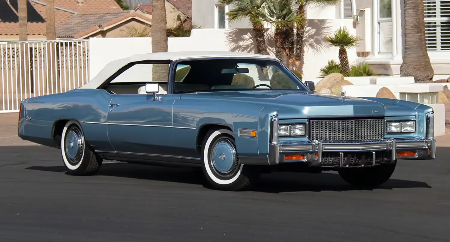 1976 Cadillac Eldorado Convertible: A Blue Beauty with a 500ci Heart