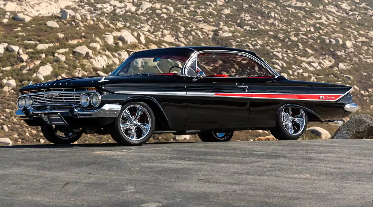 Bubble Top Beauty: A Stunning 1961 Impala Restomod