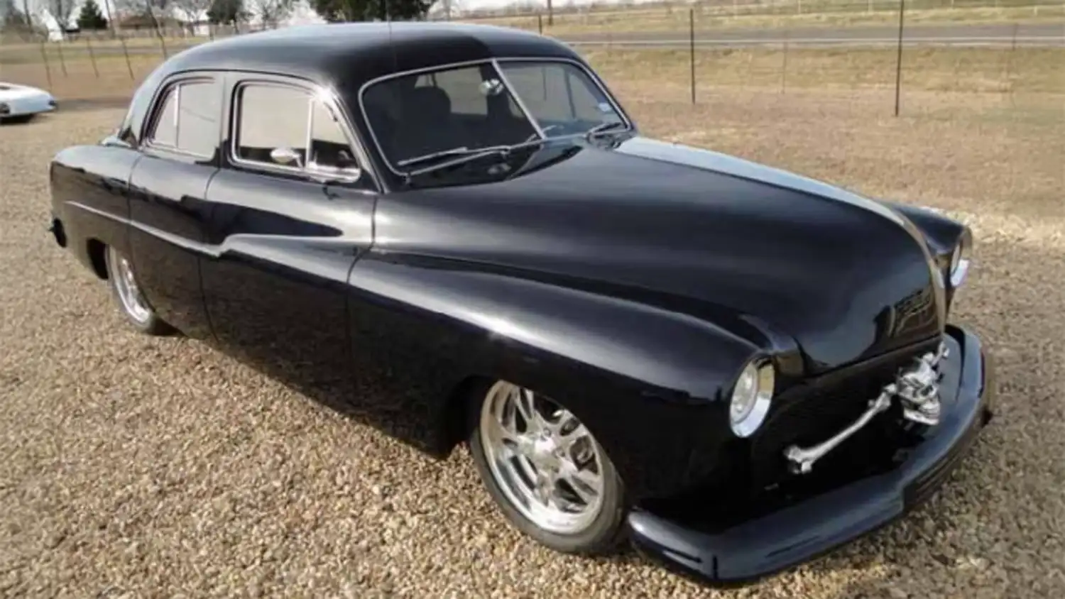 Midnight Mercury: A 1951 M74 Custom Sedan Reimagined