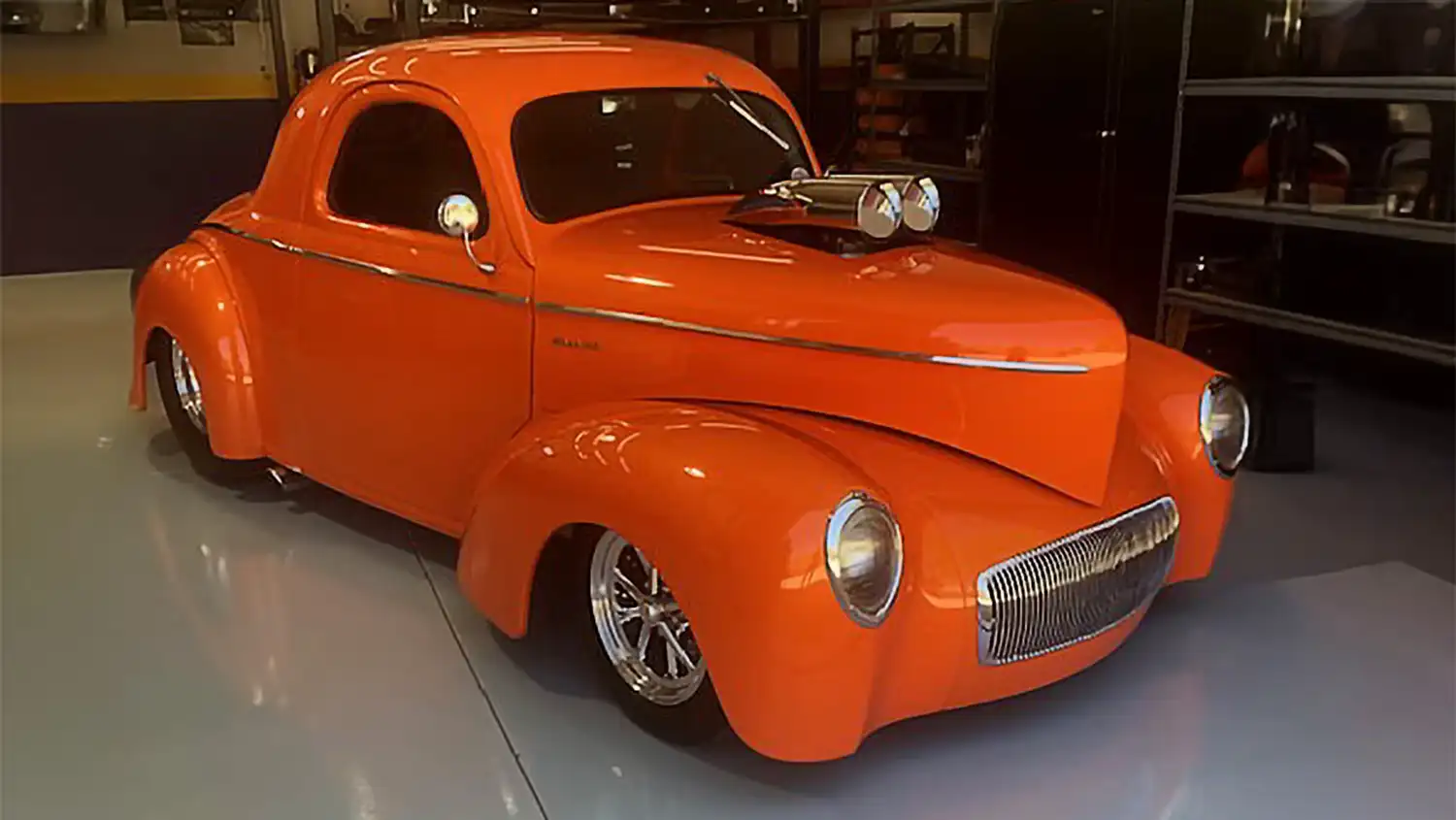 A Tangelo Dream: The Custom 1941 Willys Coupe