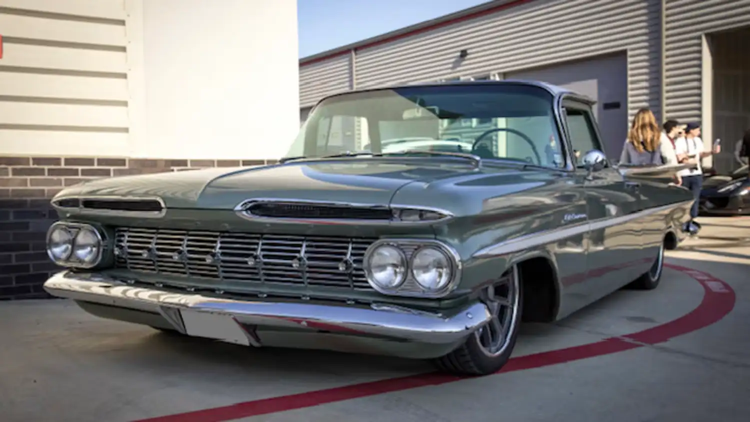 Green Dream: A Restored 1959 El Camino Ready to Cruise