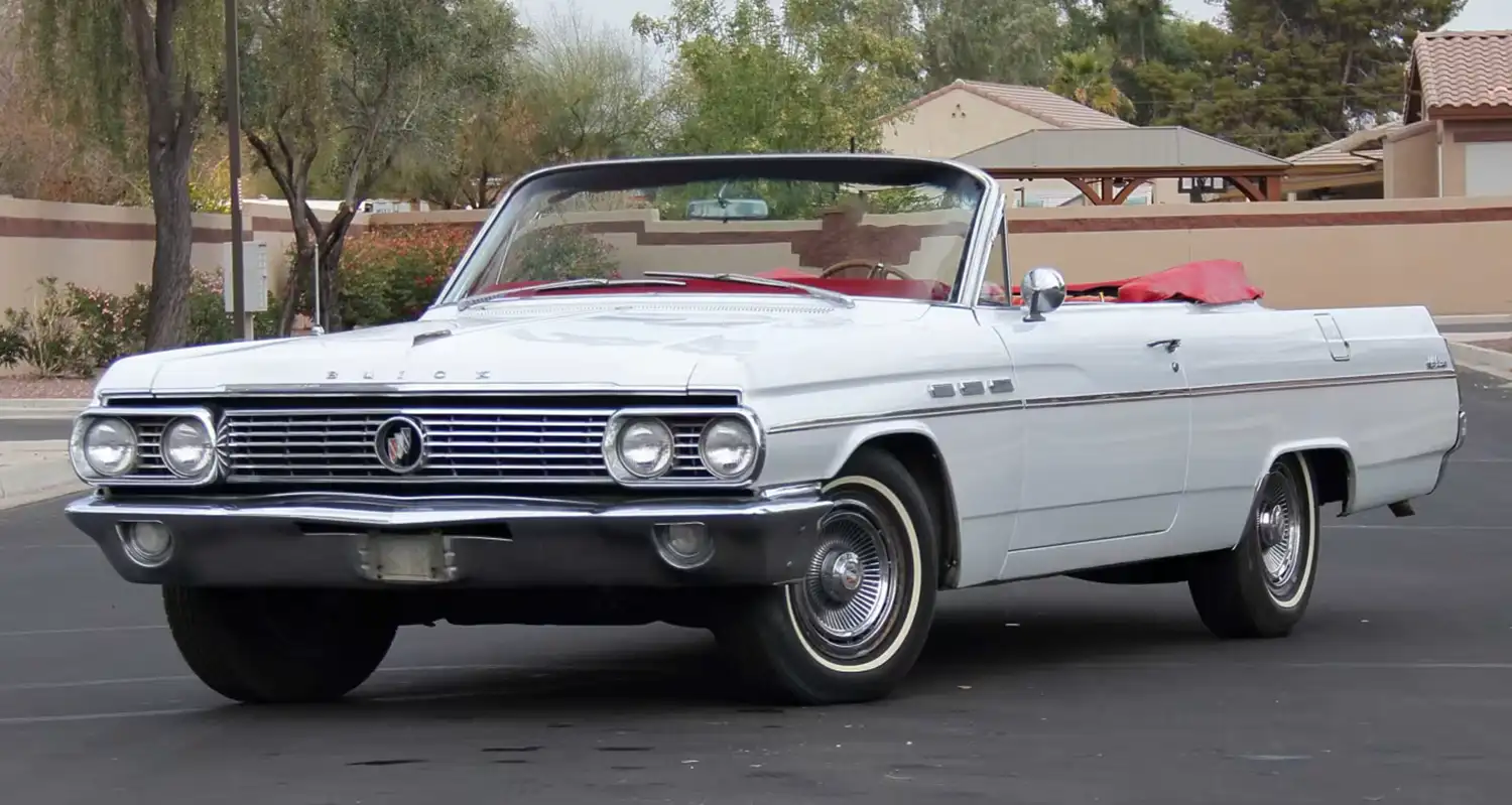 Open-Air Opulence: A 1963 Buick LeSabre Convertible in Classic White