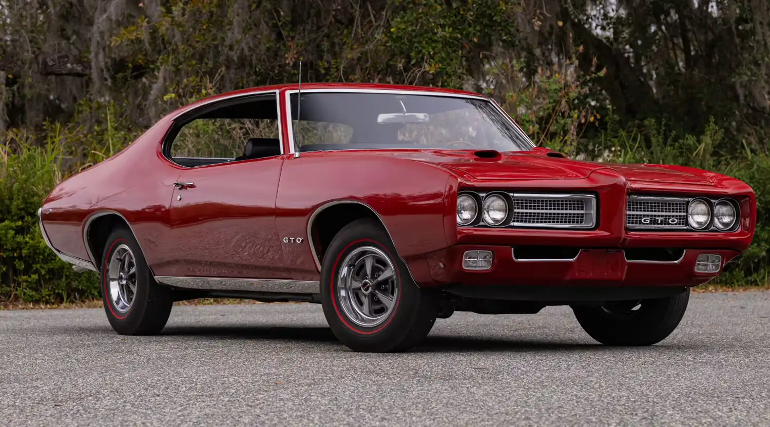 Red Reign: A 1969 Pontiac GTO Ram Air IV’s Legendary Rebirth