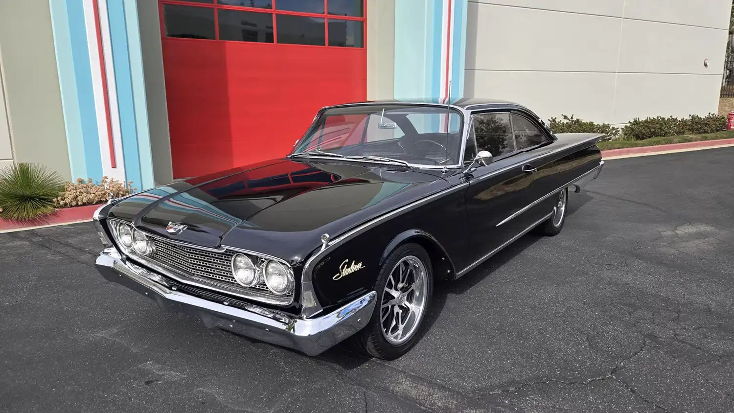 Midnight Majesty: A 1960 Ford Starliner Strikes a Modern Pose