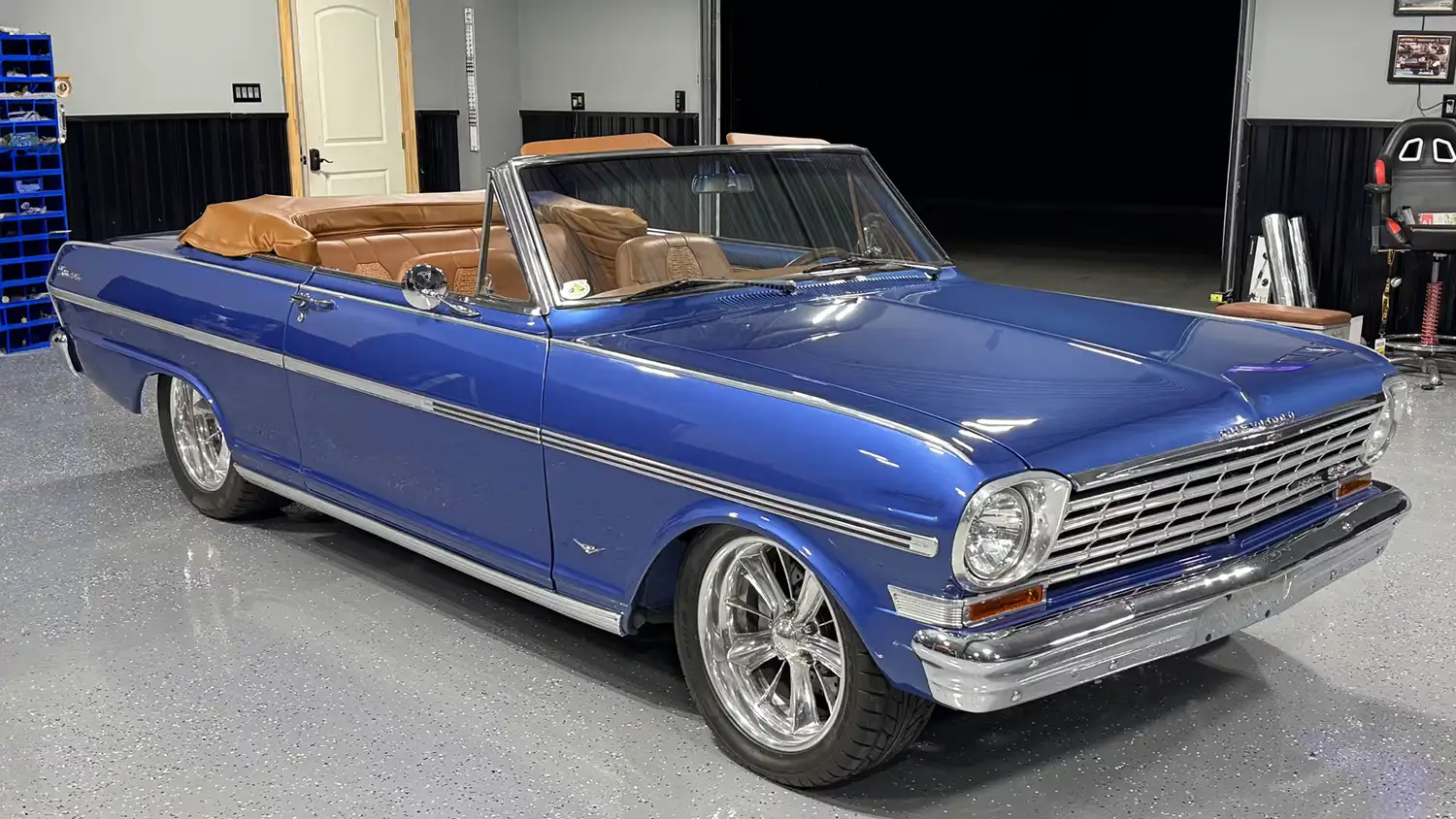 1963 Chevrolet Nova Convertible: Blue Skies and Big Block Power