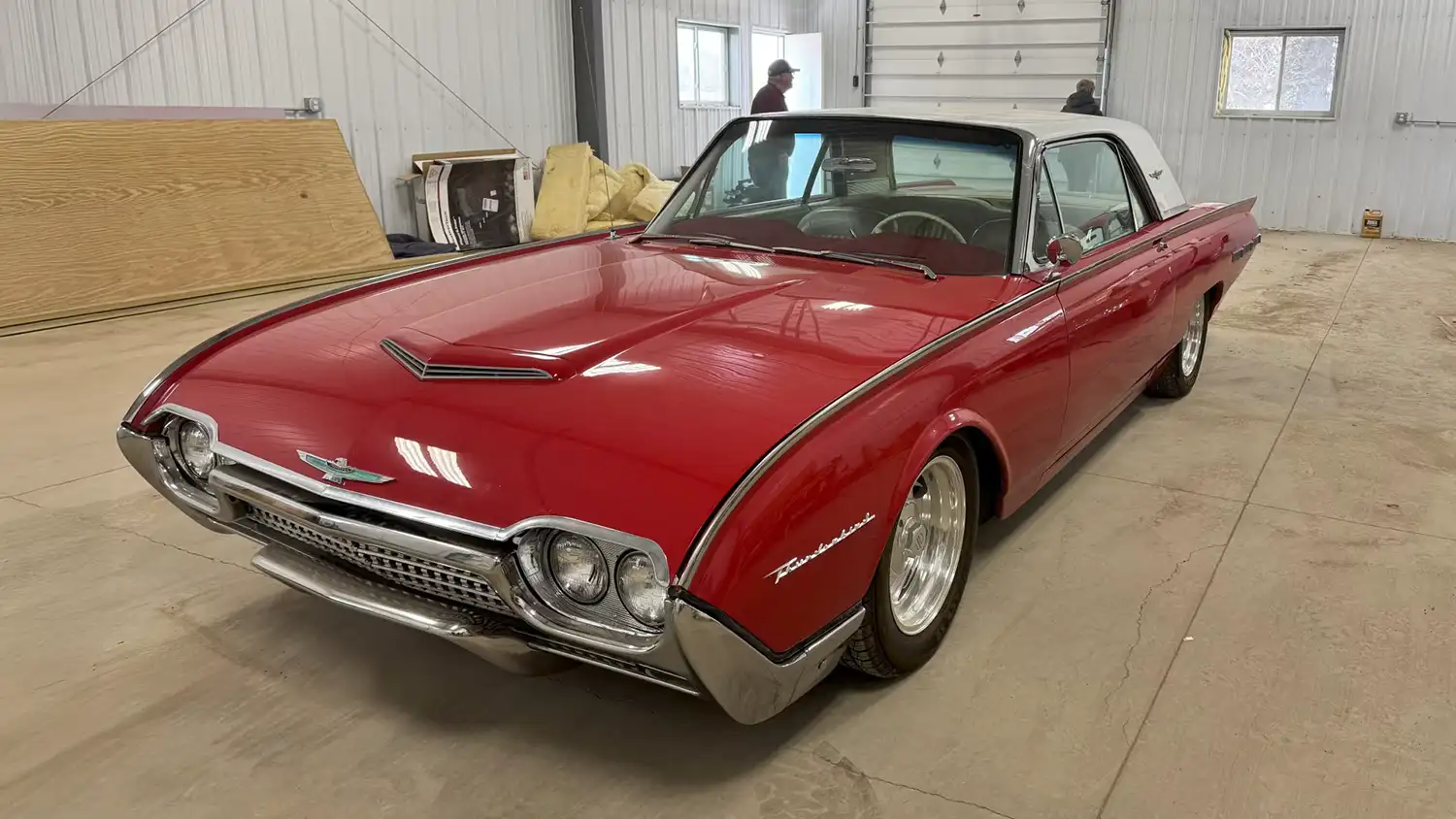 A Red and White Rocket: The Classic 1962 Ford Thunderbird Hardtop