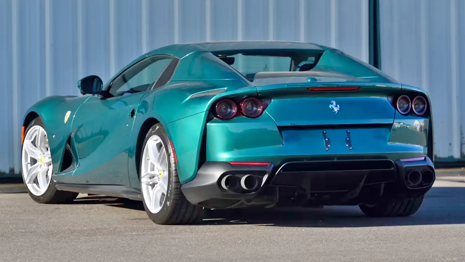 Verde Velocity: The 2022 Ferrari 812 GTS