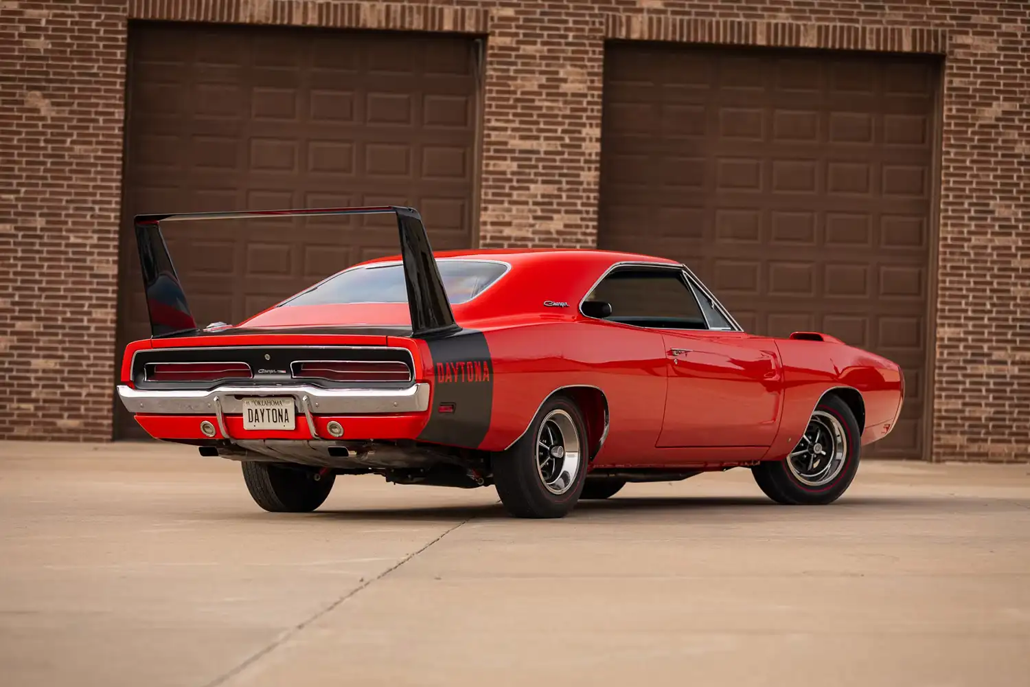 Winged Warrior: A 1969 Dodge Daytona in Fiery Red