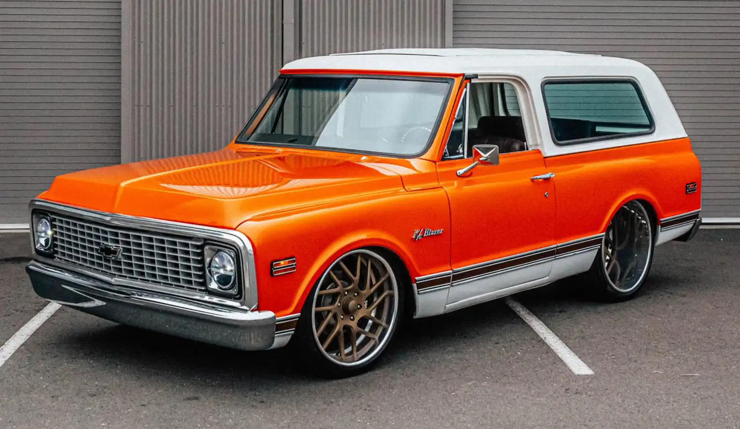 Orange Crush: A Custom 1972 Chevrolet K5 Blazer with LS3 Power