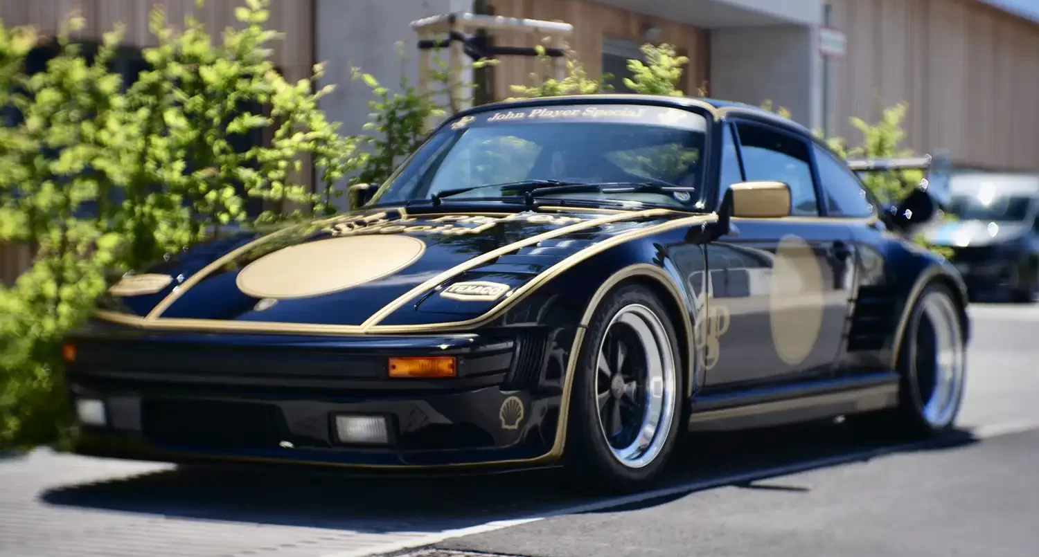 1969 Porsche 912: Black and Gold Bandit – A Custom Porsche with a Bite