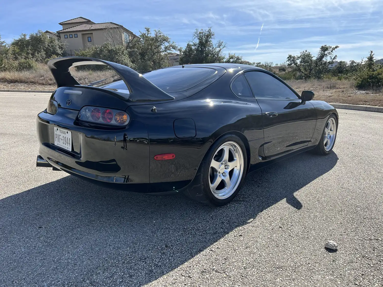 Black Phantom: A 1997 Toyota Supra Turbo Unleashed