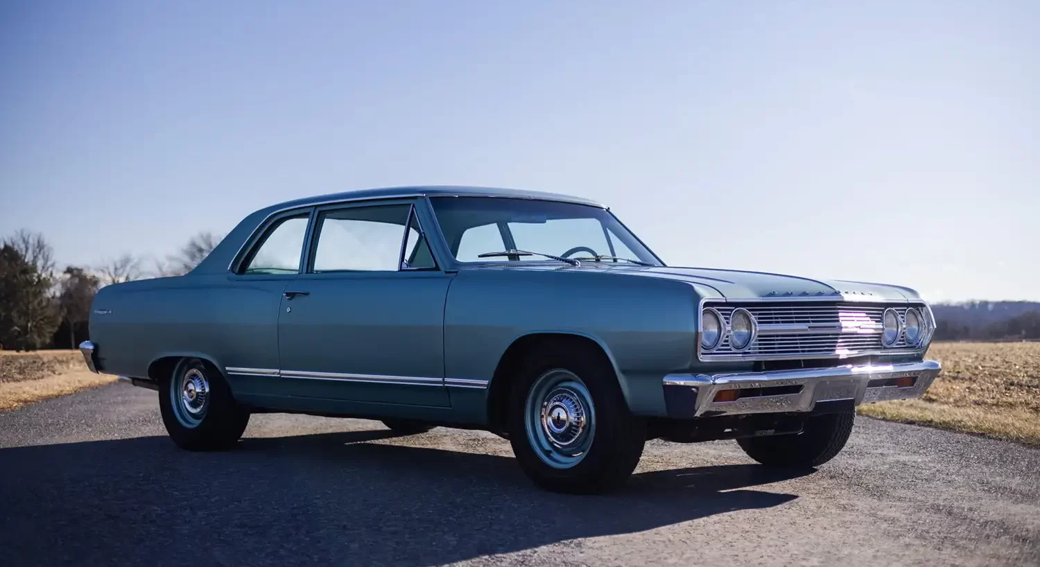 1965 Chevelle 300 Deluxe: Turquoise Terror – A 454-Powered Classic