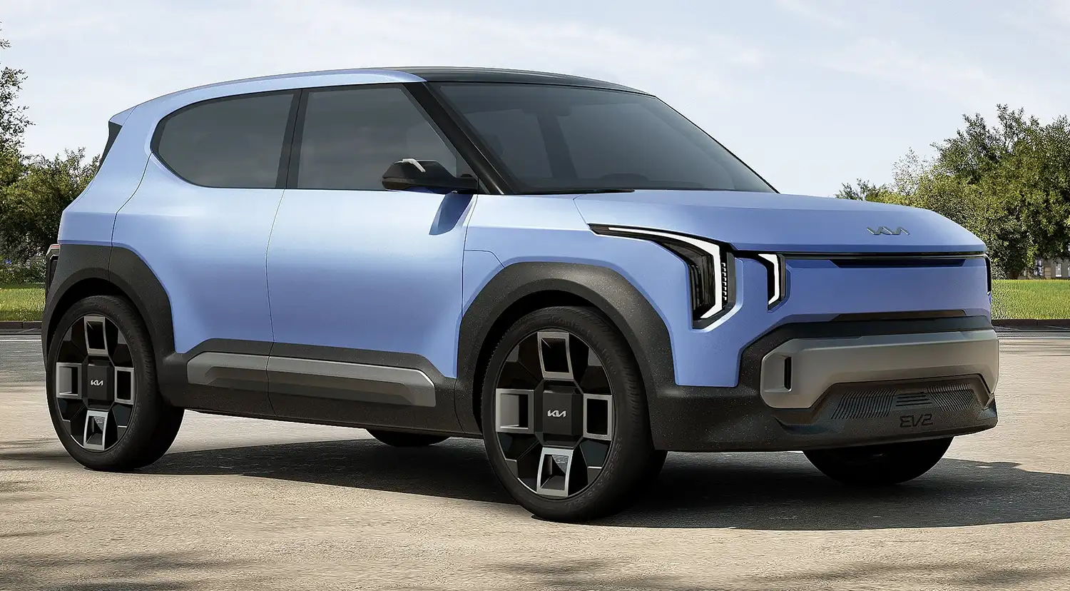 Urban Canvas: The Kia Concept EV2 Redefines City Mobility with Innovation