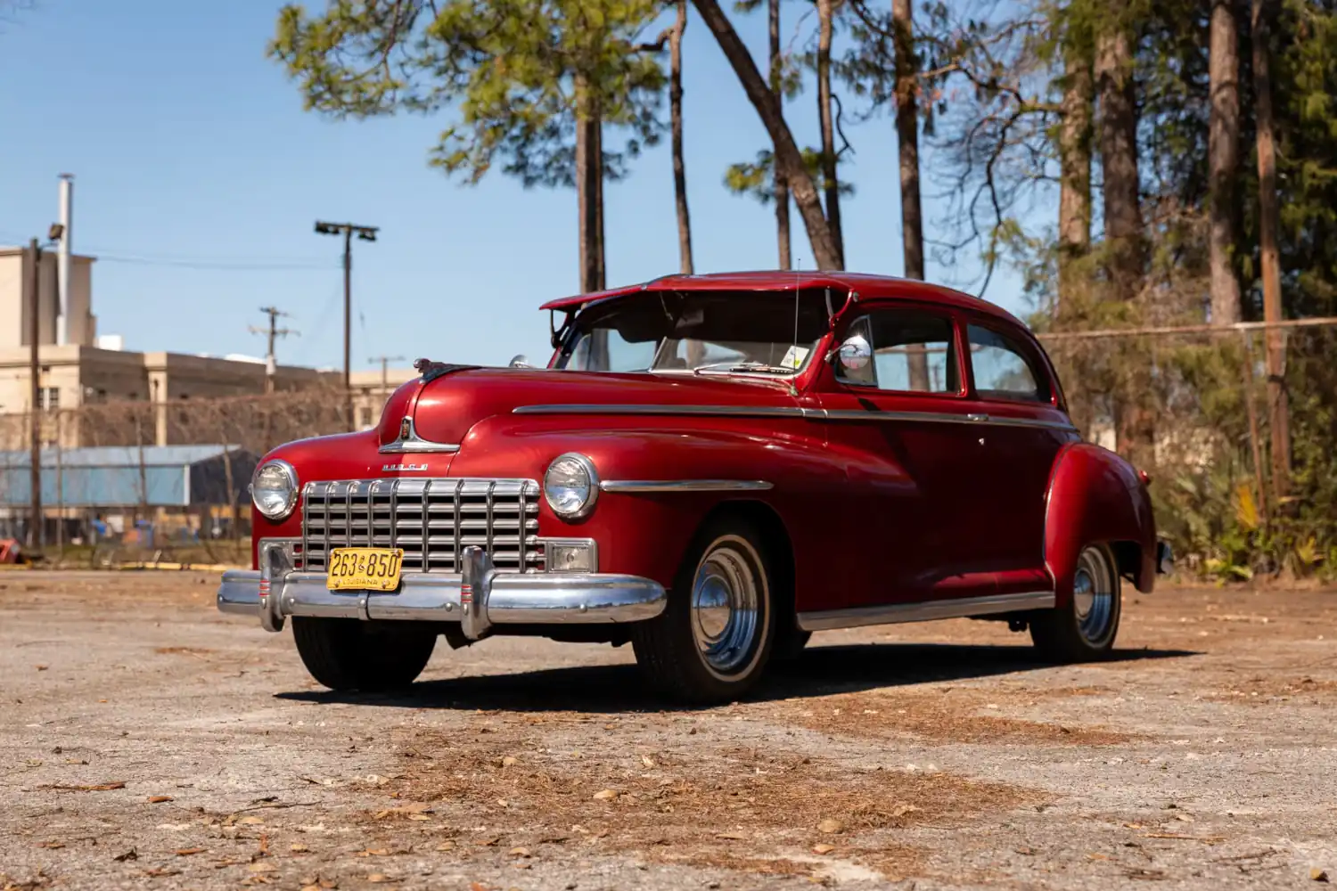 Ruby Rider: 1948 Dodge Custom Coupe, Inline-6 Classic in Original Glory