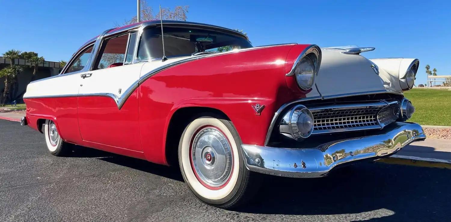 Red Revival: A ’55 Ford Crown Victoria Reborn