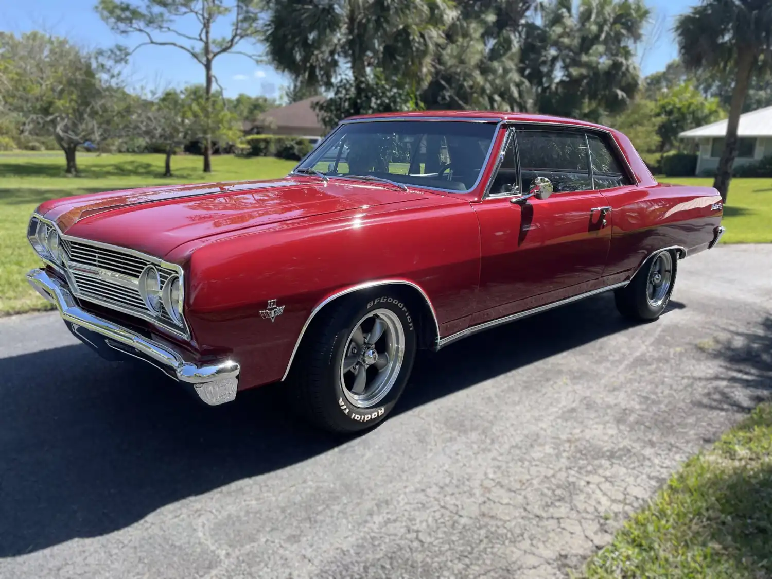 From Rotisserie to Road: The 1965 Chevelle Malibu SS’s Red Restoration Journey