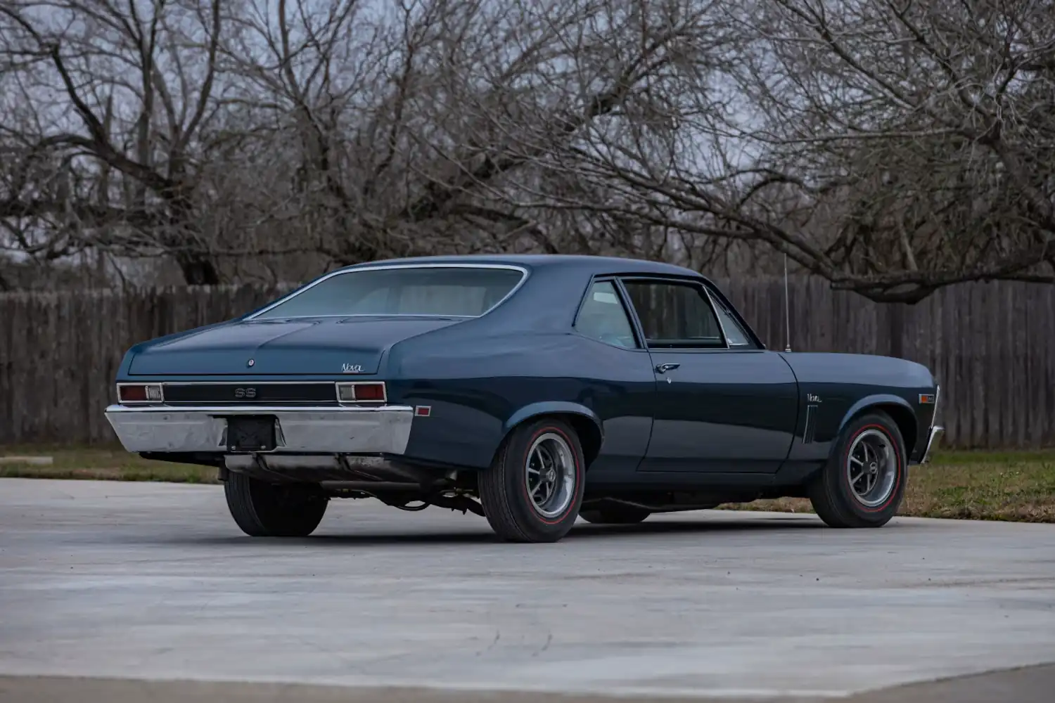 Dusk Blue Muscle: 1969 Chevrolet Nova SS’s 396 V8 and 4-Speed Power