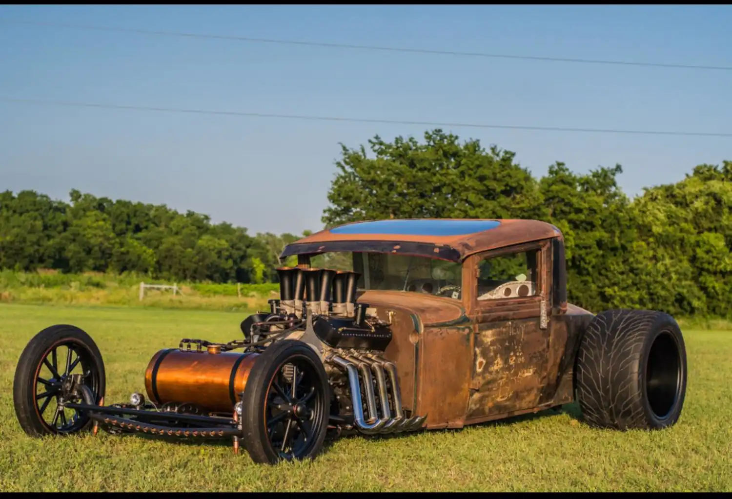 Whiskey Runner: Custom ’28 Chevrolet Coupe, 496ci Injection and Electric Trike Duo