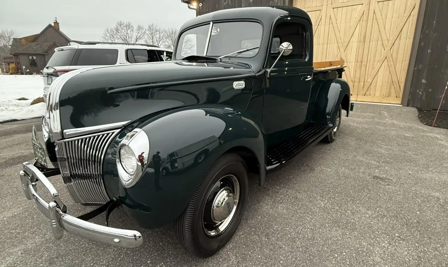 1941 Ford Pickup: Green Vintage, Flathead Power, Classic Ride