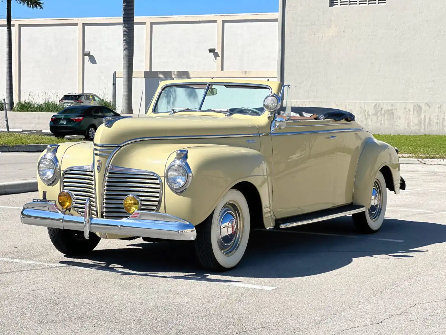 Cream Classic: 1941 Plymouth P12 Special Deluxe Convertible, a Pre-War Beauty