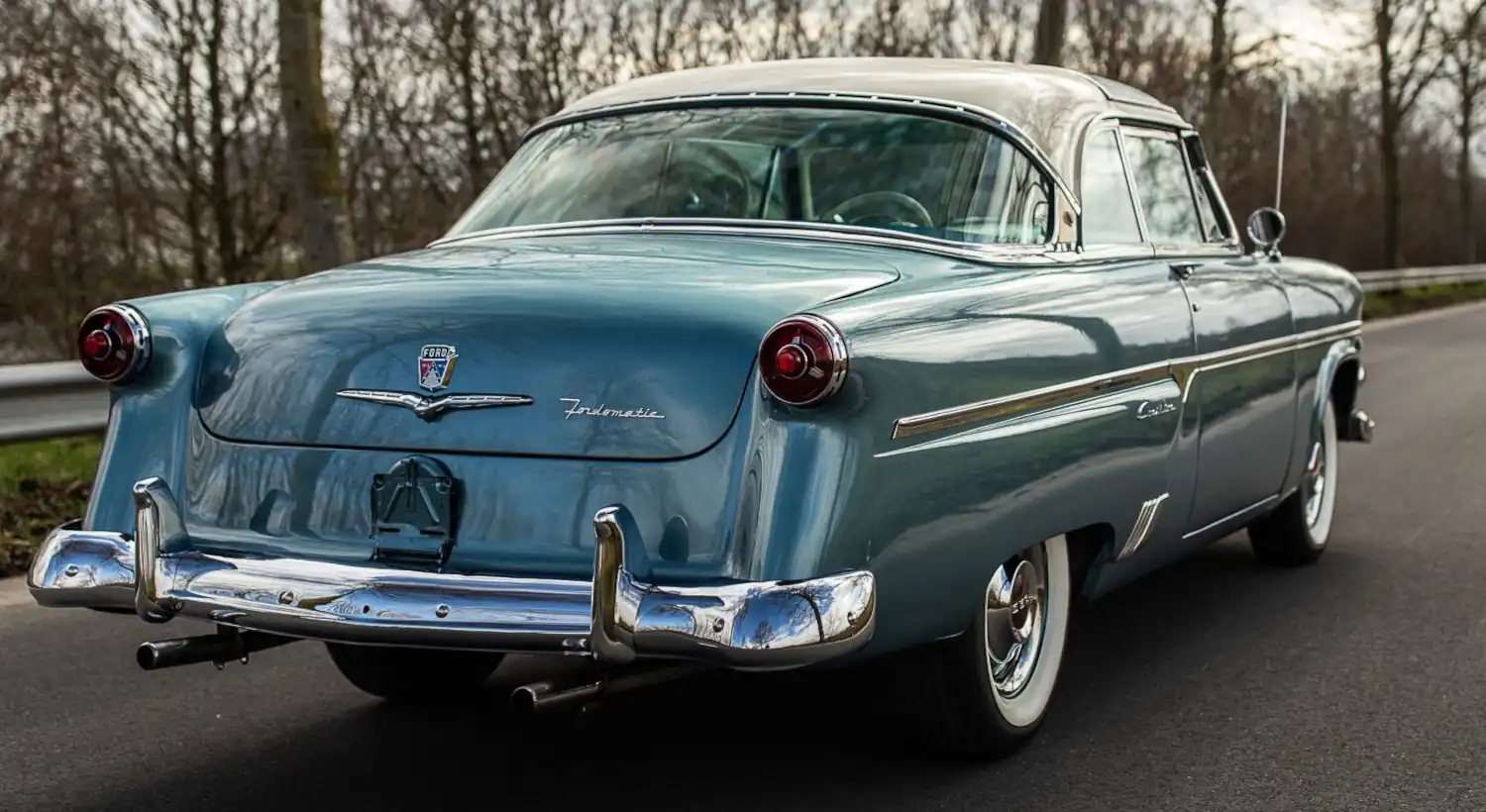 Clear Skies: 1954 Ford Crestline Skyliner with Transparent Roof