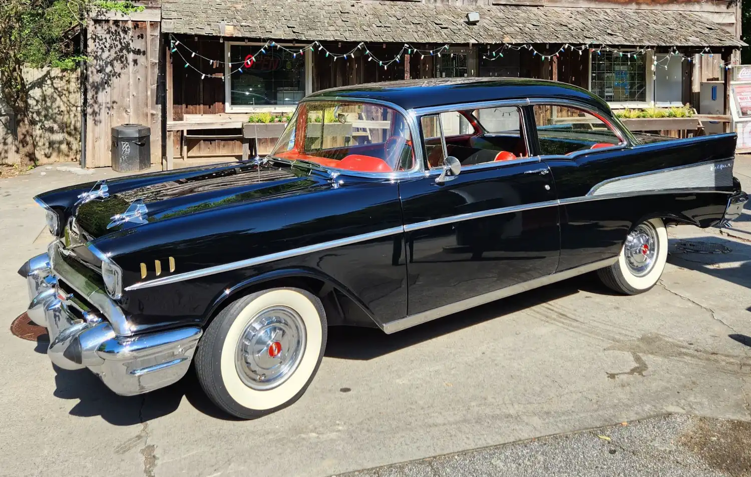 Bel Air Classic: 1957 Chevrolet Sedan, 283 Engine and Period-Correct Style