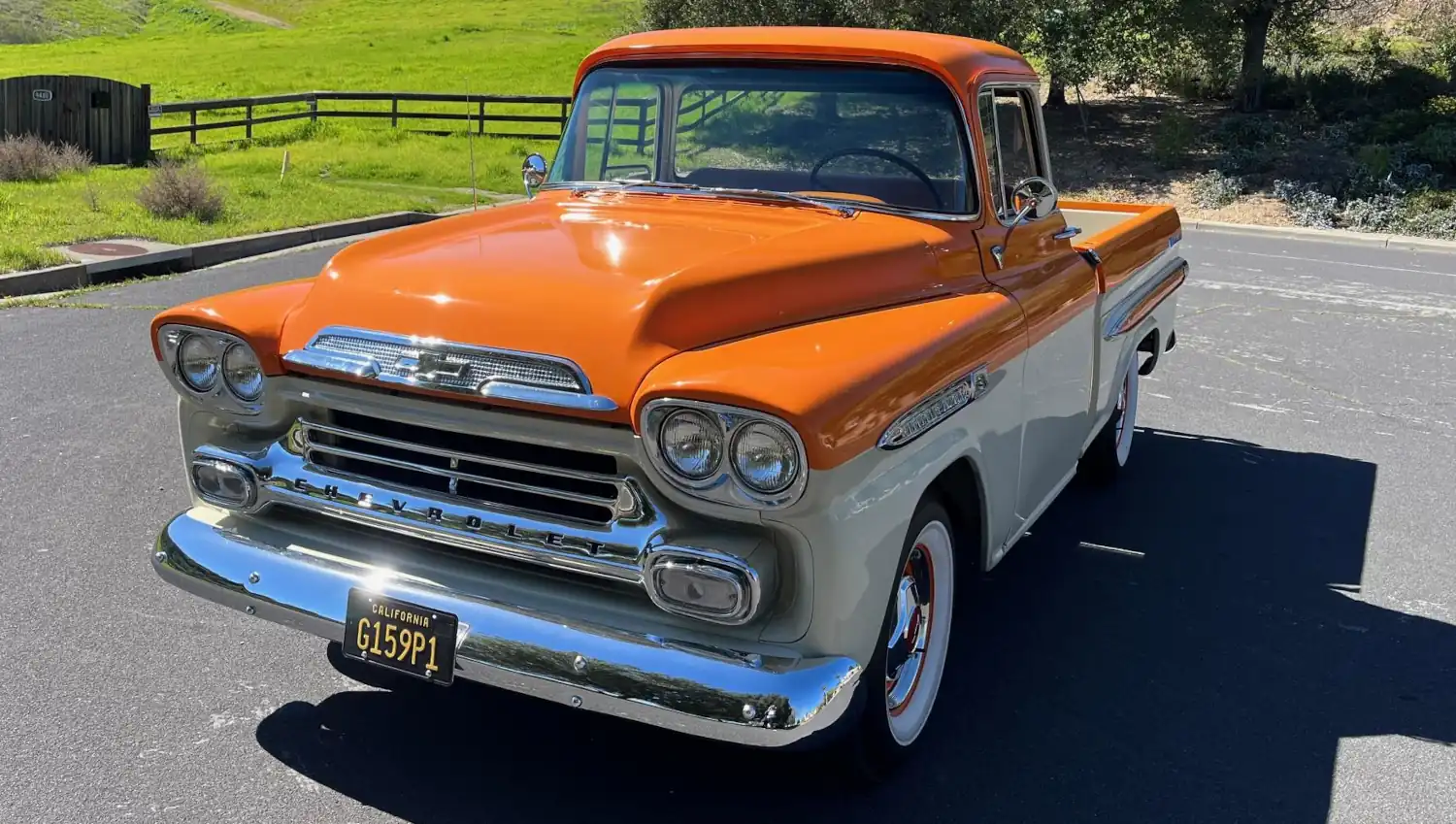 Orange Horizon: 1959 Apache 3100, A Classic Truck Reborn