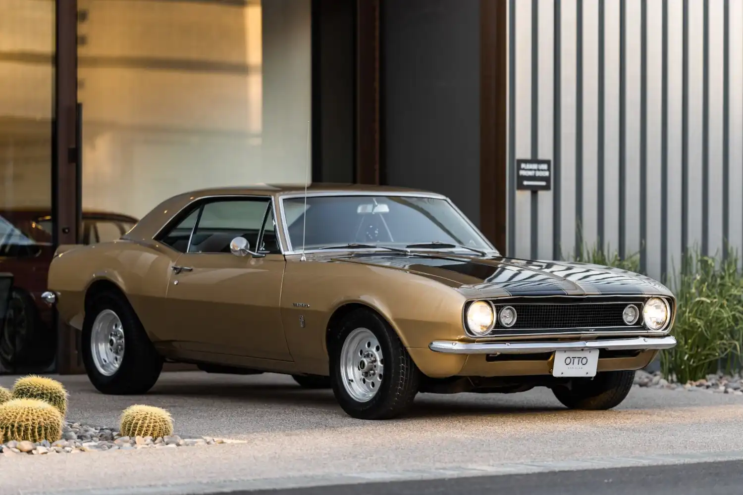 Golden Muscle: The 1967 Chevrolet Camaro Coupe with a 408ci Roar