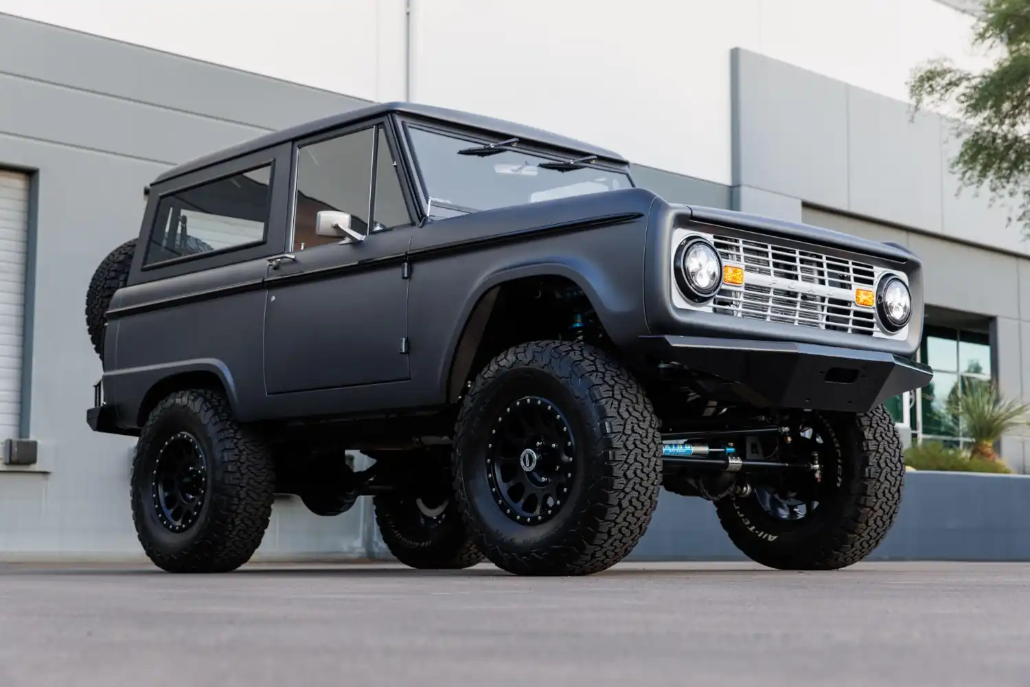 Gray Goliath: A ’69 Bronco, Coyote Power Meets Custom Luxury