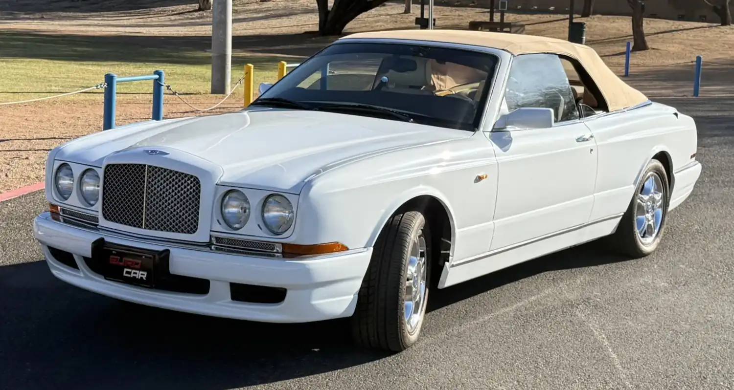 White Wave: 2001 Bentley Azure, Low Mileage Luxury and Power